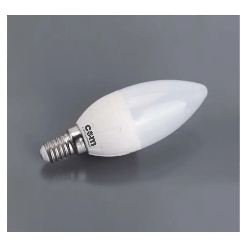 Φωτογραφία προϊόντος: Λάμπα LED Κερί COM E14 7W Ψυχρό 6500K