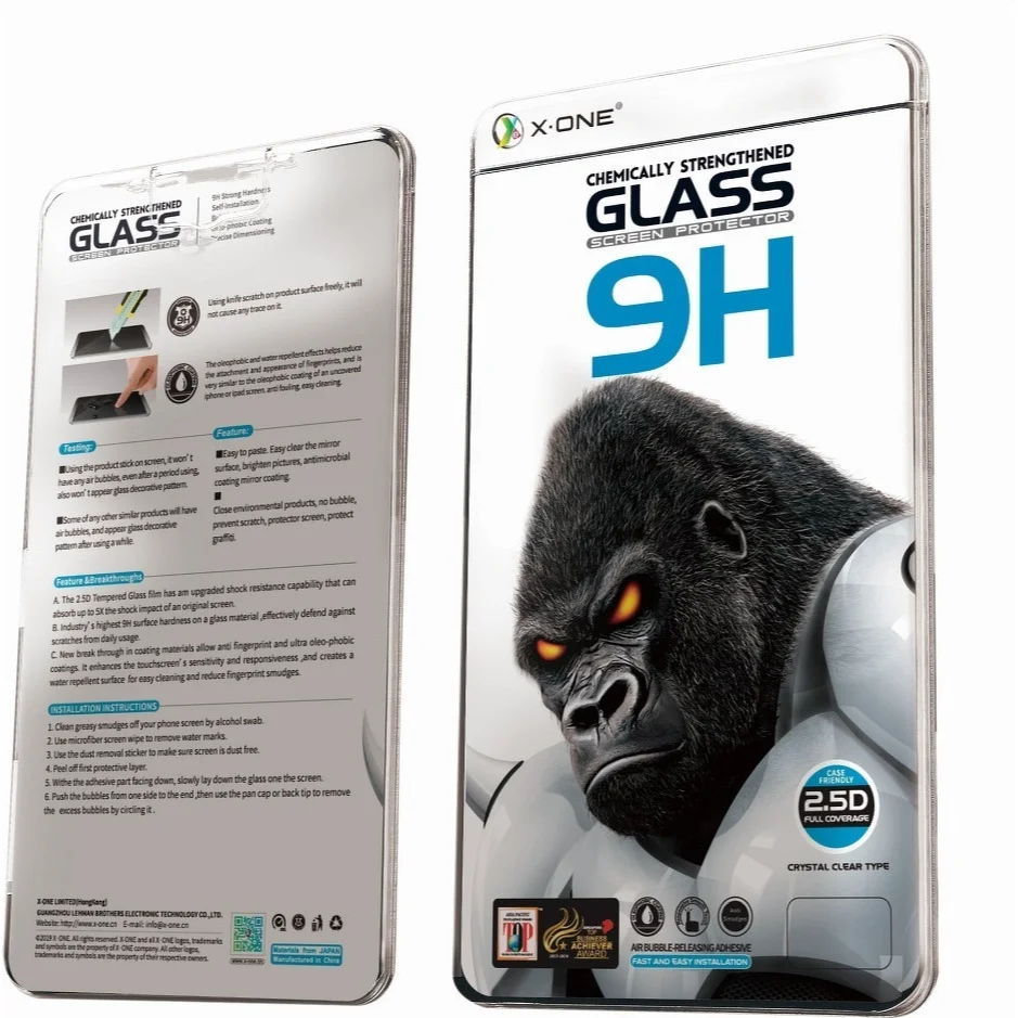 Φωτογραφία προϊόντος: Tempered Glass X-One Extra Strong Crystal Clear Full Face (iPhone 13 mini)