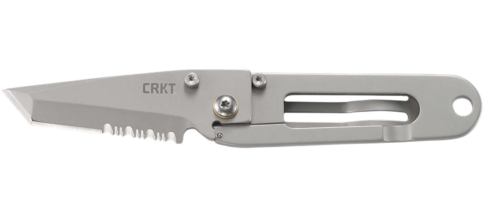 Φωτογραφία προϊόντος: CRKT K.I.S.S. SILVER W/TRIPLE POINT SERRATIONS