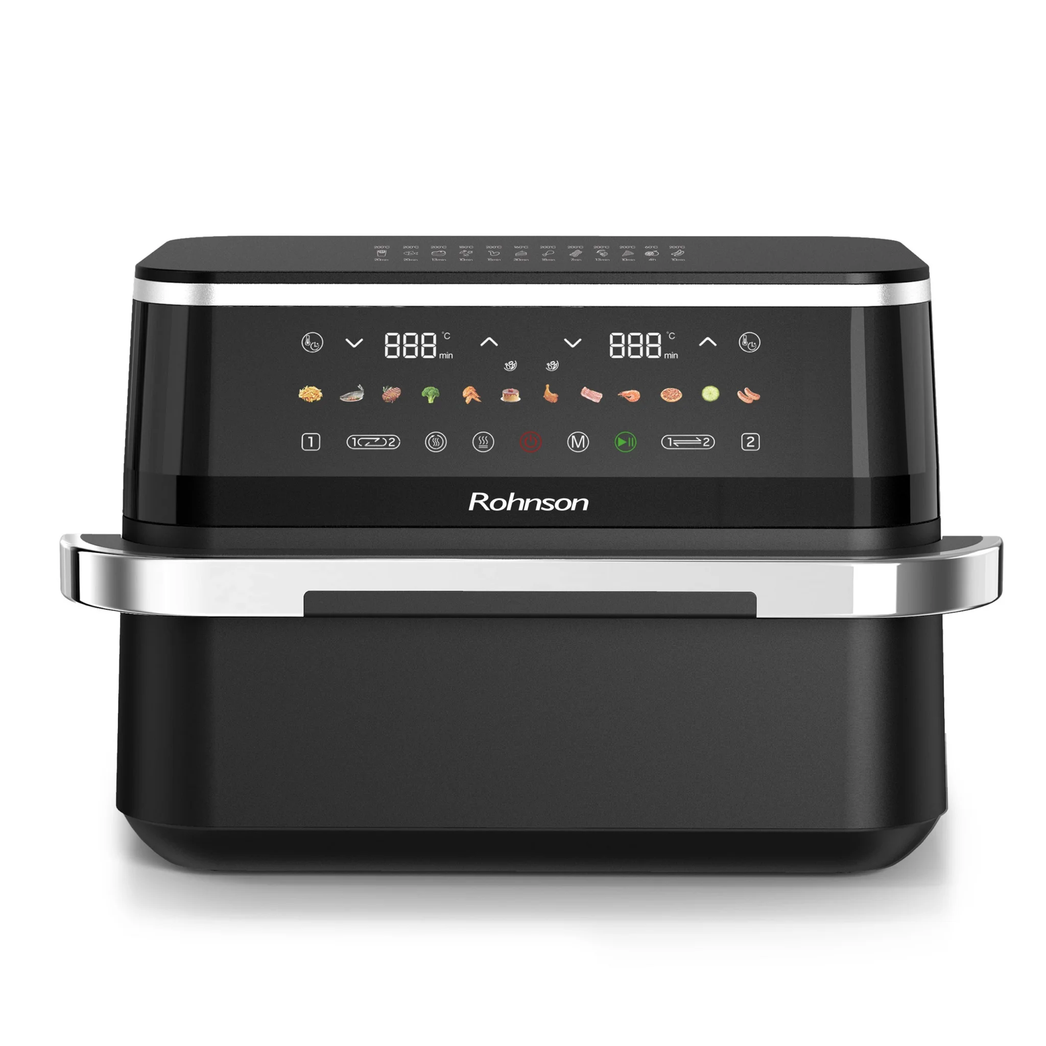 Φωτογραφία προϊόντος: Rohnson R-28019 Single or Dual Cook Φριτέζα Αέρος