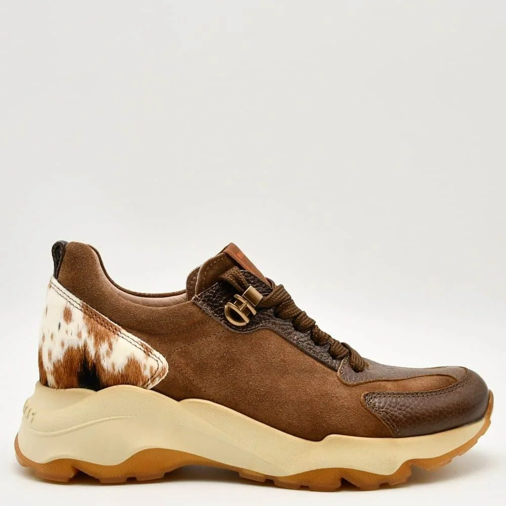 Φωτογραφία προϊόντος: Sneakers Γυναικεία Hispanitas ZHI254404-C001 Nepal-I25 σε καφέ δέρμα