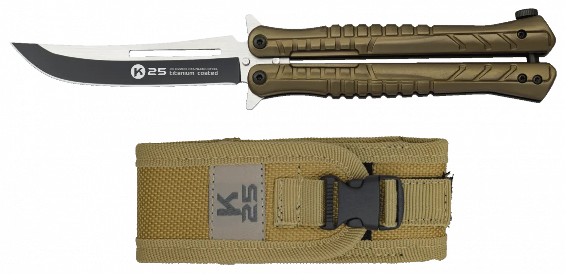 Φωτογραφία προϊόντος: ΣΟΥΓΙΑΣ K25, BT, Titanium Coated, Coyote, 02200