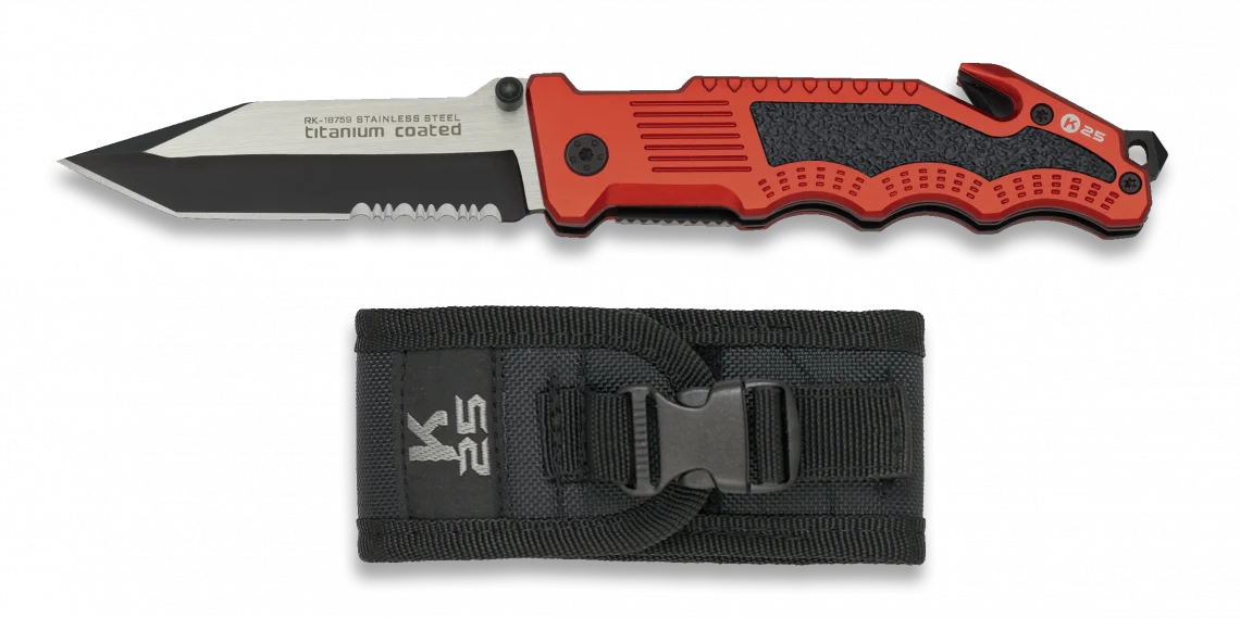 Φωτογραφία προϊόντος: ΣΟΥΓΙΑΣ K25 RED, 8,5cm Blade, 18759