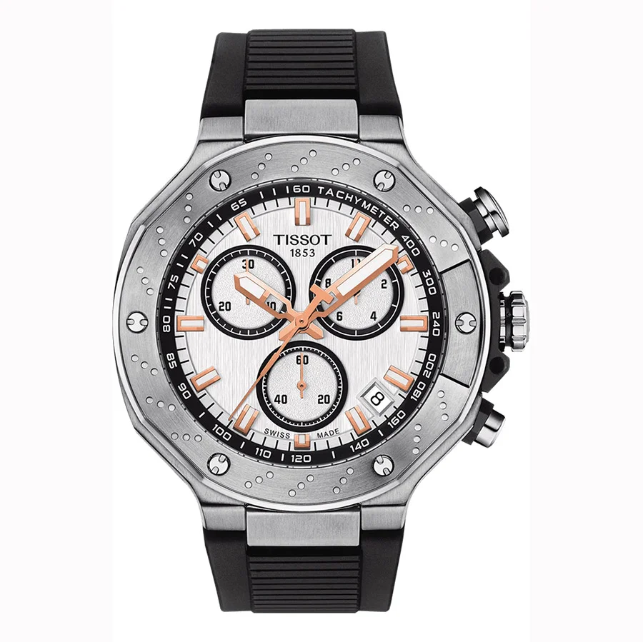 Φωτογραφία προϊόντος: T141.417.17.011.00 |TISSOT T-Race Black Rubber Chronograph