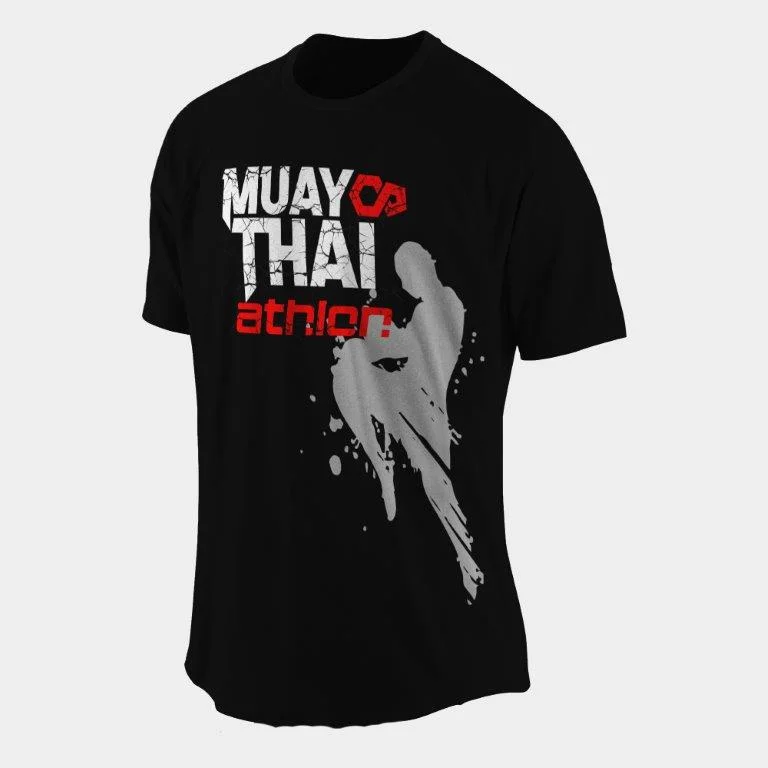 Φωτογραφία προϊόντος: Athlon T-shirt Muay Thai Black (STOCK)