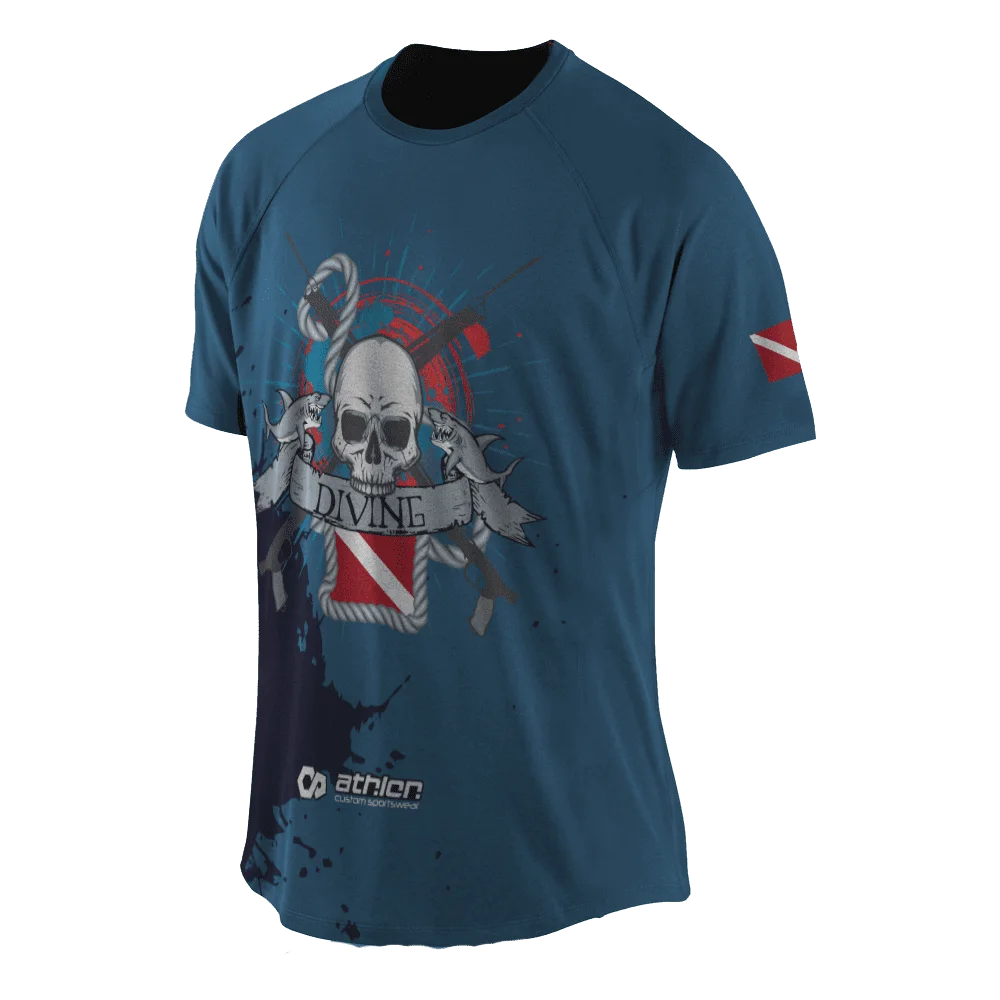 Φωτογραφία προϊόντος: Athlon Diving T-shirt: Diving Sharks and Spears