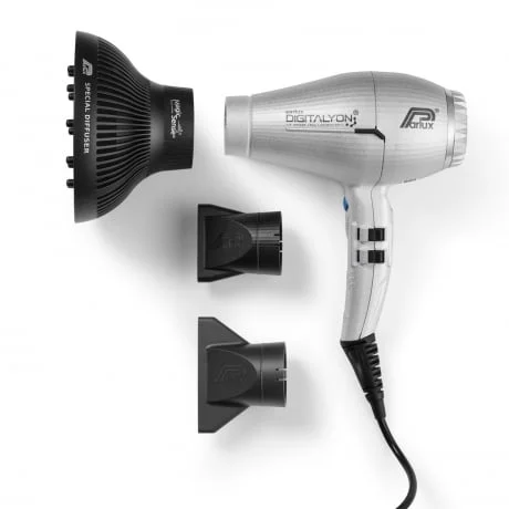 Φωτογραφία προϊόντος: Parlux Digitalyon Magic Sense Silver Ionic Επαγγελματικό Πιστολάκι Μαλλιών με Φυσούνα 2400W
