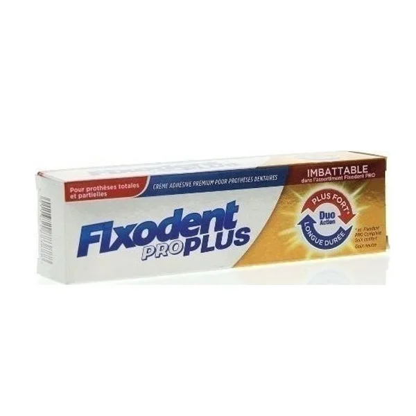 Φωτογραφία προϊόντος: Fixodent Pro Plus Duo Action Στερεωτική Κρέμα Οδοντοστοιχιών 40gr