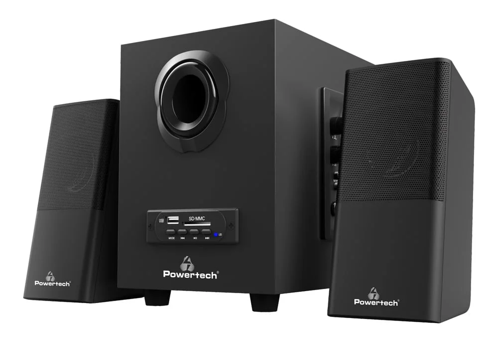 Φωτογραφία προϊόντος: POWERTECH ηχεία Premium sound PT-846, 16W, USB/SD/FM/BT, remote, μαύρα