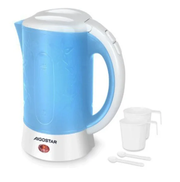 Φωτογραφία προϊόντος: OEM ΒΡΑΣΤΗΡΑΣ Electric Kettle Plastic Travelling 650W 0.6L Blue (Offline) VDE/Walking Drip 8433325290245-TS SZ