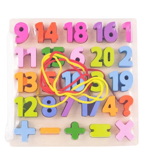 Φωτογραφία προϊόντος: Ξύλινο Παιδικό Puzzle Σφηνώματα Αριθμοί 26pcs για 3+ Ετών SDS-2473 - OEM