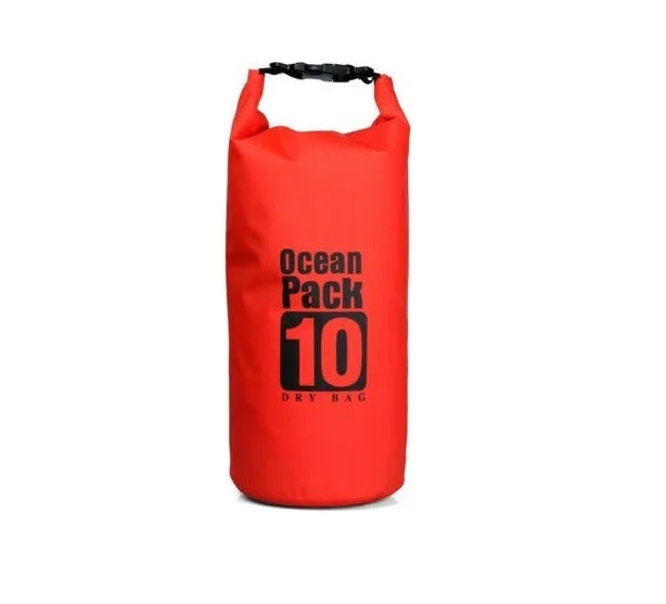 Φωτογραφία προϊόντος: OEM Ocean Pack Pack Στεγανός Σάκος Ώμου με Χωρητικότητα 10 Λίτρων Κόκκινoς SDS-139-RED