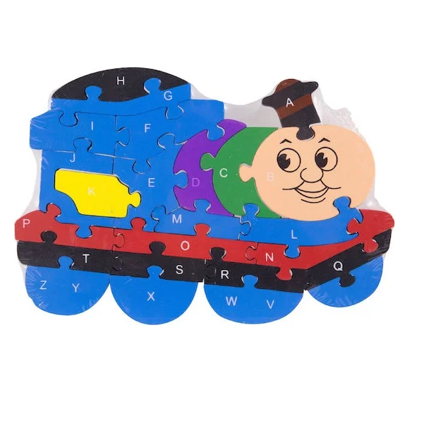 Φωτογραφία προϊόντος: OEM Ξύλινο Παιδικό Puzzle Τρενάκι 26pcs για 3+ Ετών SDS-2468 Spring