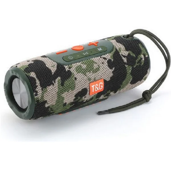 Φωτογραφία προϊόντος: OEM T&G TG341 Ηχείο Bluetooth 10W με Ραδιόφωνο και Διάρκεια Μπαταρίας έως 3 ώρες Camouflage