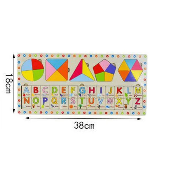 Φωτογραφία προϊόντος: OEM Ξύλινο Παιδικό Puzzle Σφηνώματα για 2+ Ετών 100S061