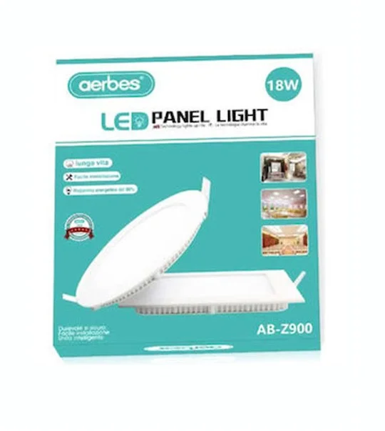 Φωτογραφία προϊόντος: OEM Προβολέας Aerbes Led Panel Light Κυκλικό Σχήμα 18W AB-Z900