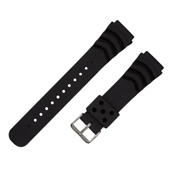 Φωτογραφία προϊόντος: Λουράκι PU τύπου SEIKO Diver s Μαύρο