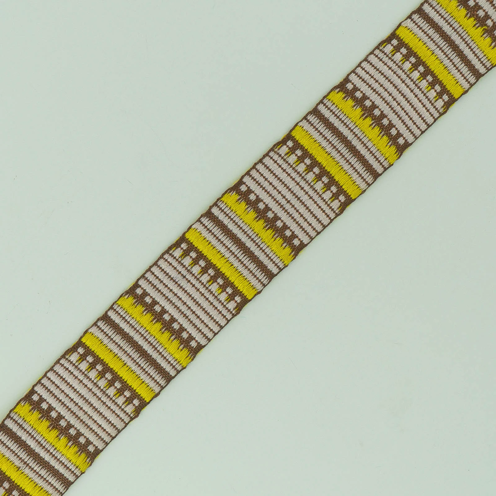 Φωτογραφία προϊόντος: Tape With Verdical Stripes Brown - Pink - Yellow 2.5 Cm