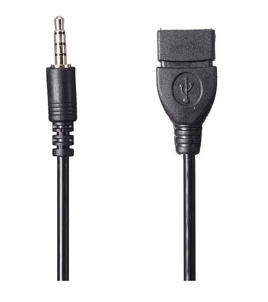 Φωτογραφία προϊόντος: OEM Μετατροπέας 3.5mm male σε USB-A female (7693)