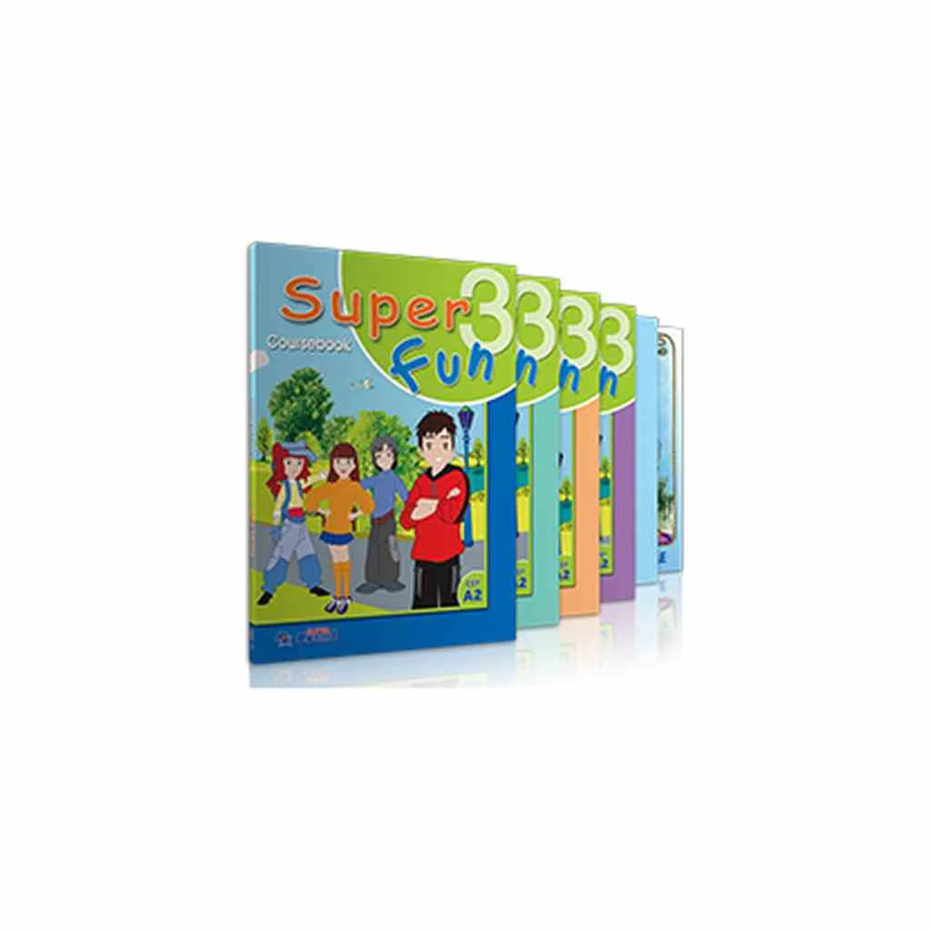 Φωτογραφία προϊόντος: SUPER FUN 3 ΠΛΗΡΕΣ ΠΑΚΕΤΟ (+ REVISION BOOK + I-BOOK)