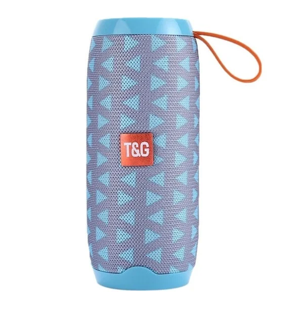 Φωτογραφία προϊόντος: OEM T&G TG-106 Ηχείο Bluetooth 10W με 2 ώρες Λειτουργίας Baby Blue