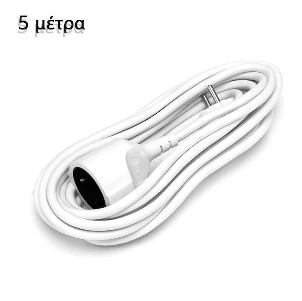 Φωτογραφία προϊόντος: OEM Μπαλαντέζα 3x1.5mm Προέκταση Καλωδίου με Μήκος 5m Aigostar Λευκό-110350