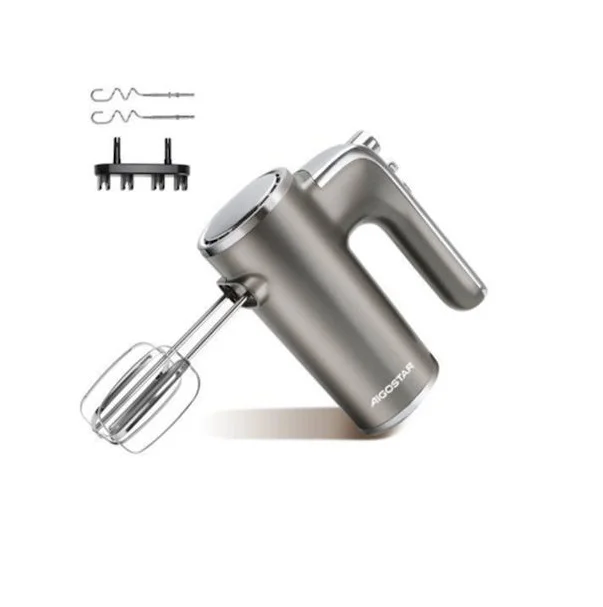 Φωτογραφία προϊόντος: OEM Hand Mixer 400W 5 speed Golden (offline) VDE/Adela J 400W ΙΝΟΧ 8433325295875-TS SZ