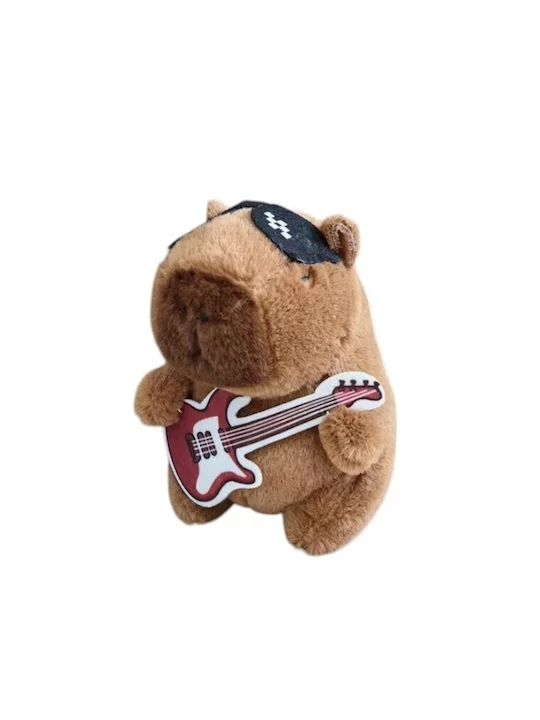 Φωτογραφία προϊόντος: OEM Λούτρινο Capybara 13cm βελούδινο μπρελόκ κιθαρίστας 1440-1617-8-3