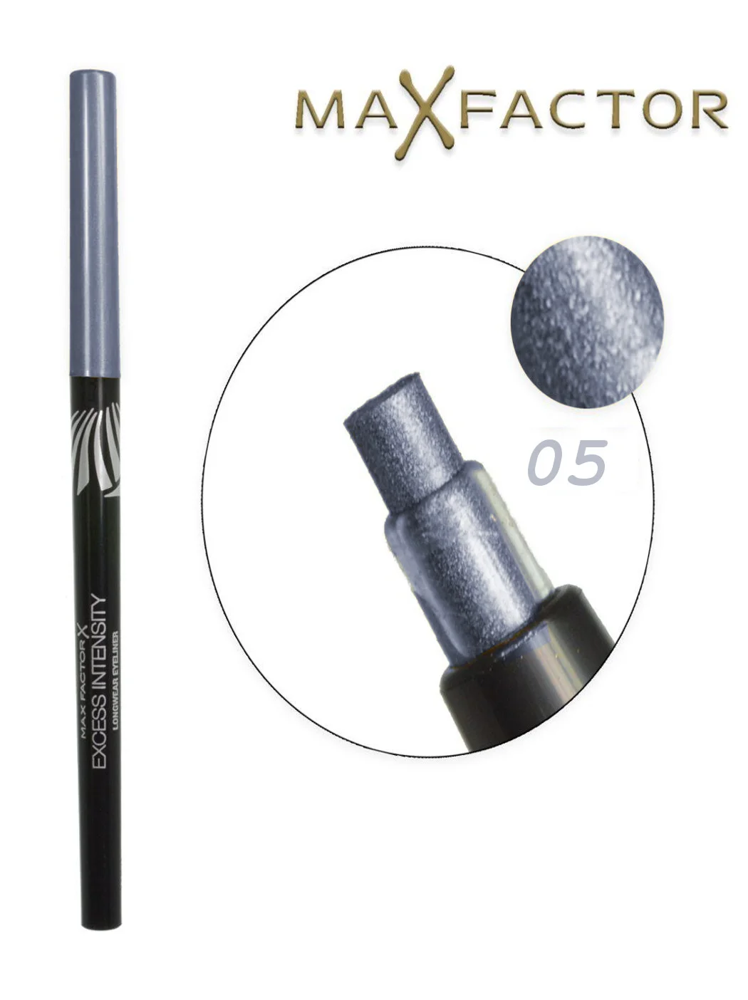 Φωτογραφία προϊόντος: Max Factor Excess Intensity Eyeliner 05 SILVER (2gr)