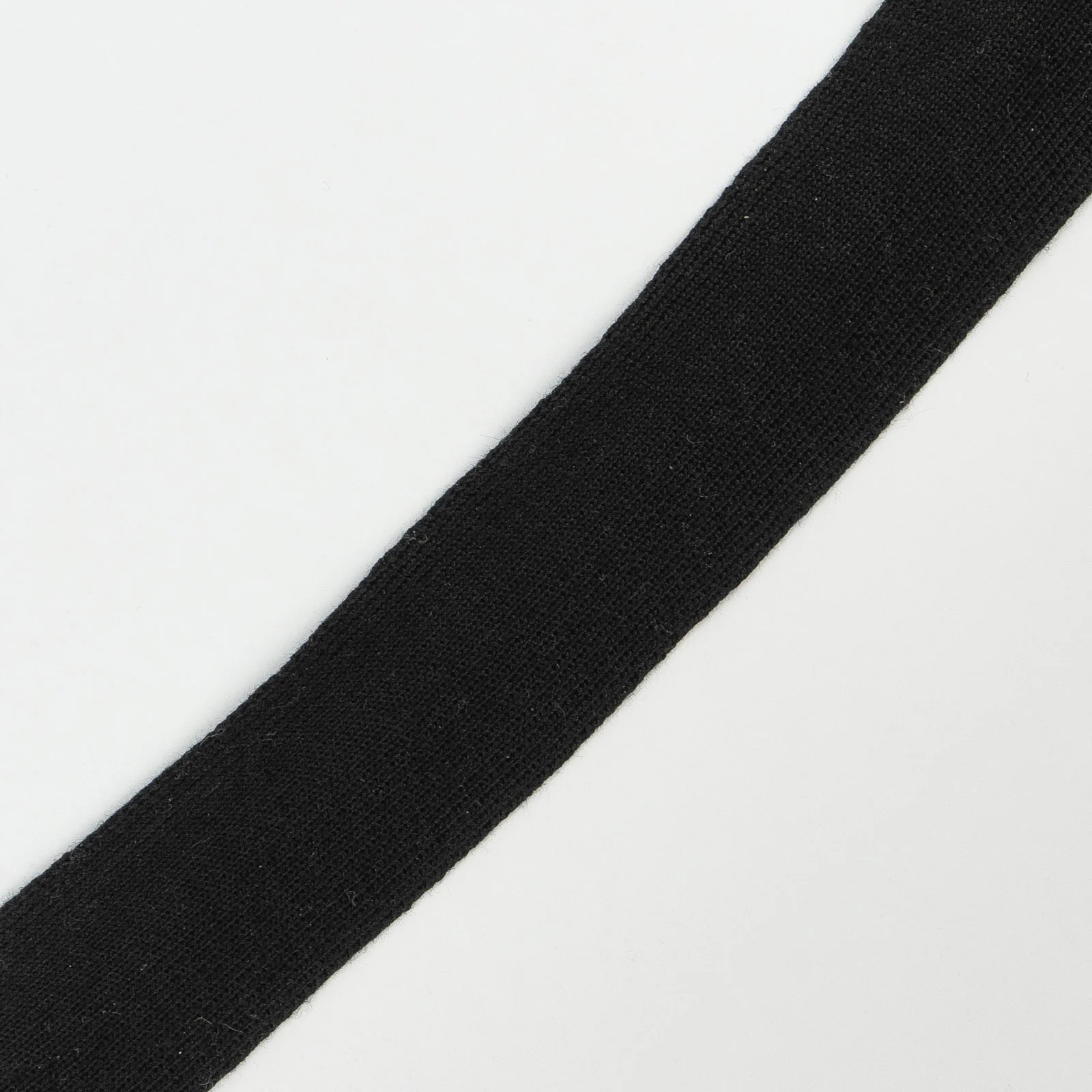 Φωτογραφία προϊόντος: Rib Tape Knitted Black Koralli 3Cm