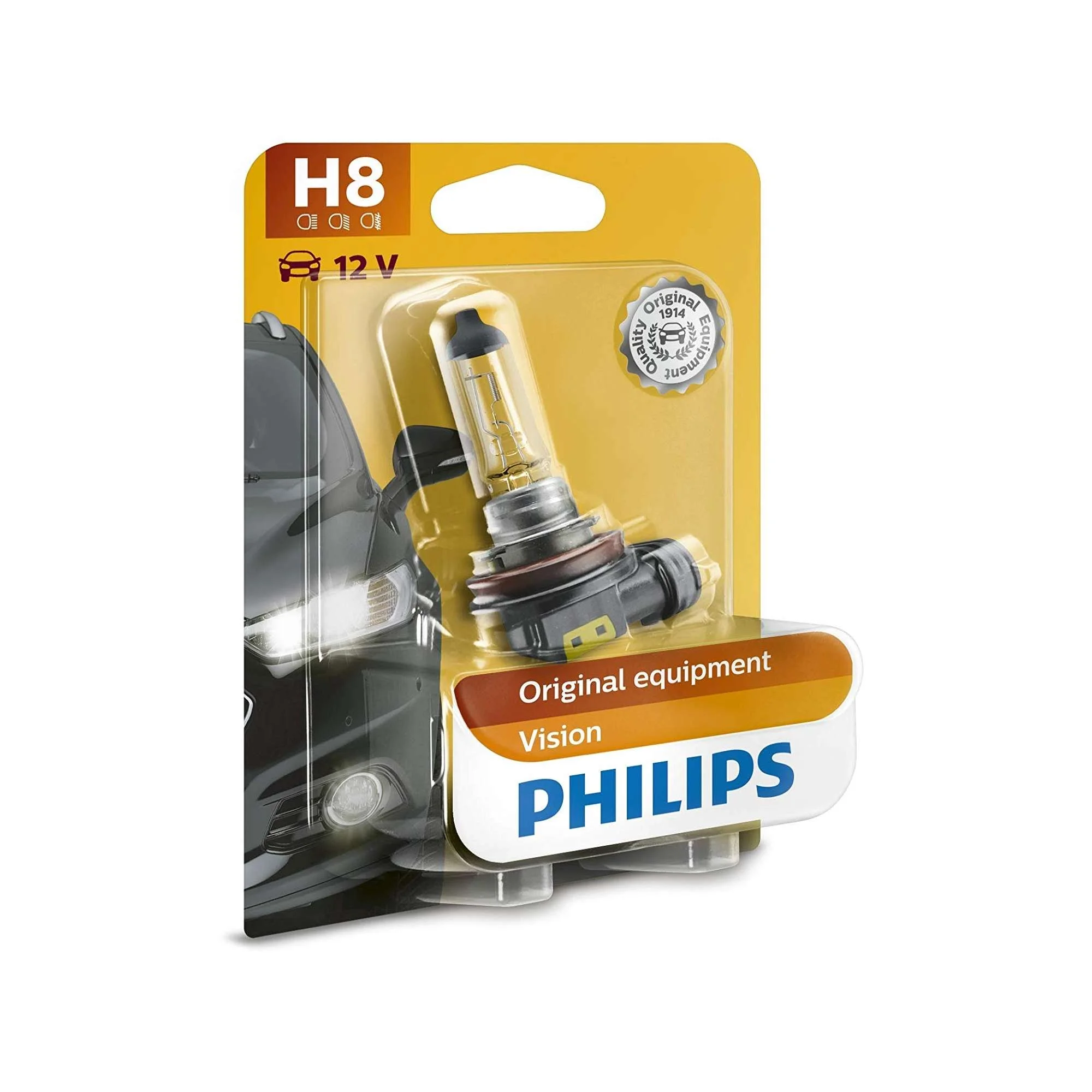 Φωτογραφία προϊόντος: PHILIPS H8 Vision 12V 35W 12360B1 1τμχ