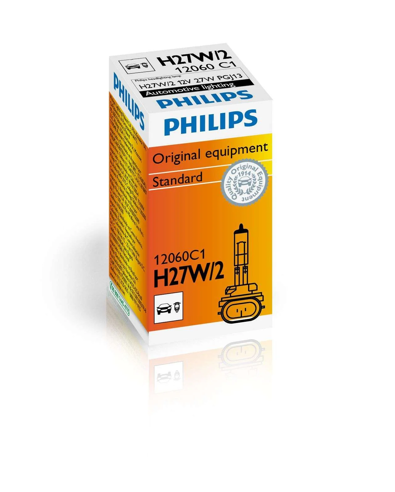 Φωτογραφία προϊόντος: PHILIPS H27W/2 12V 27W PGJ13 12060C1
