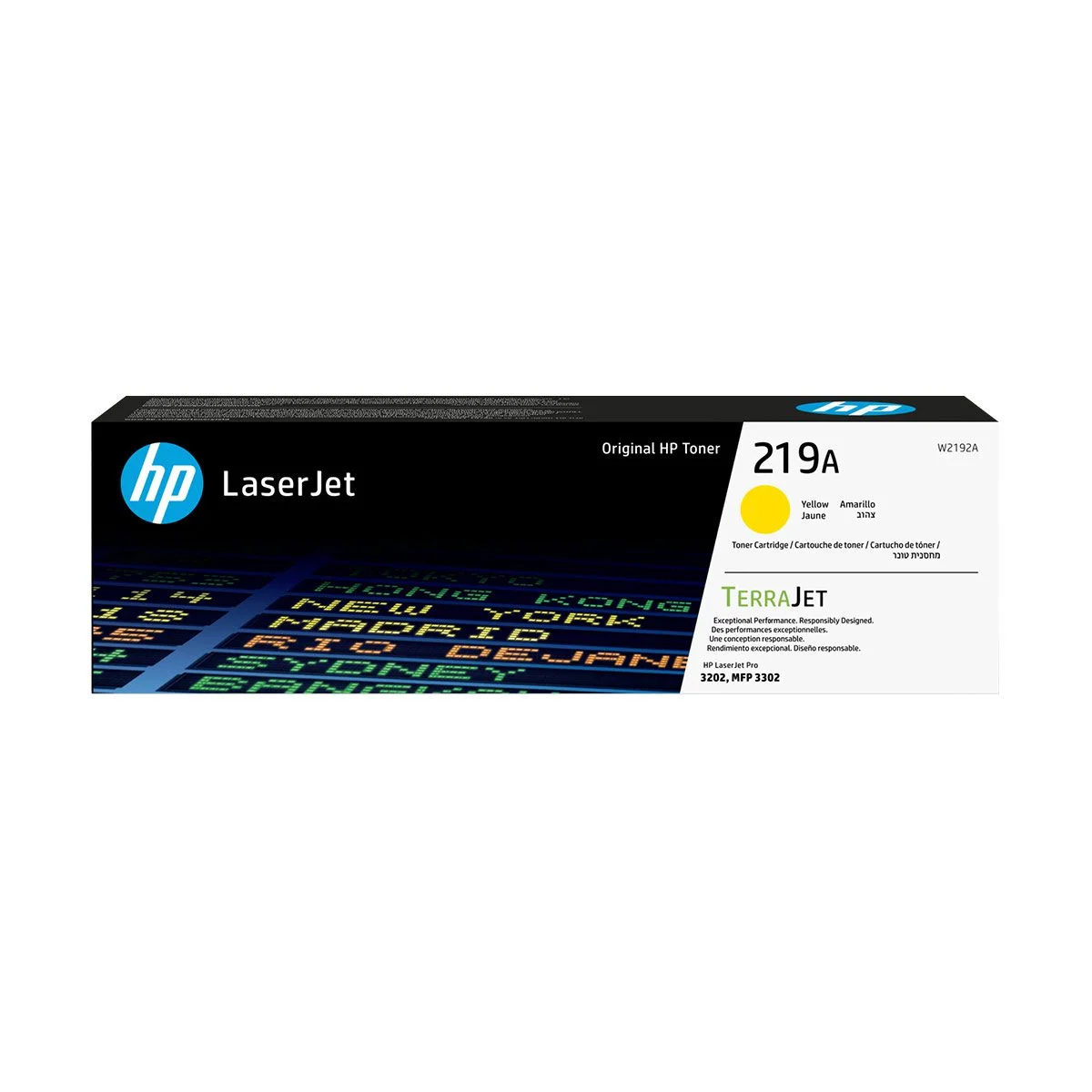 Φωτογραφία προϊόντος: Hewlett Packard HP 219A Yellow Original LaserJet Toner Cartridge - W2192A