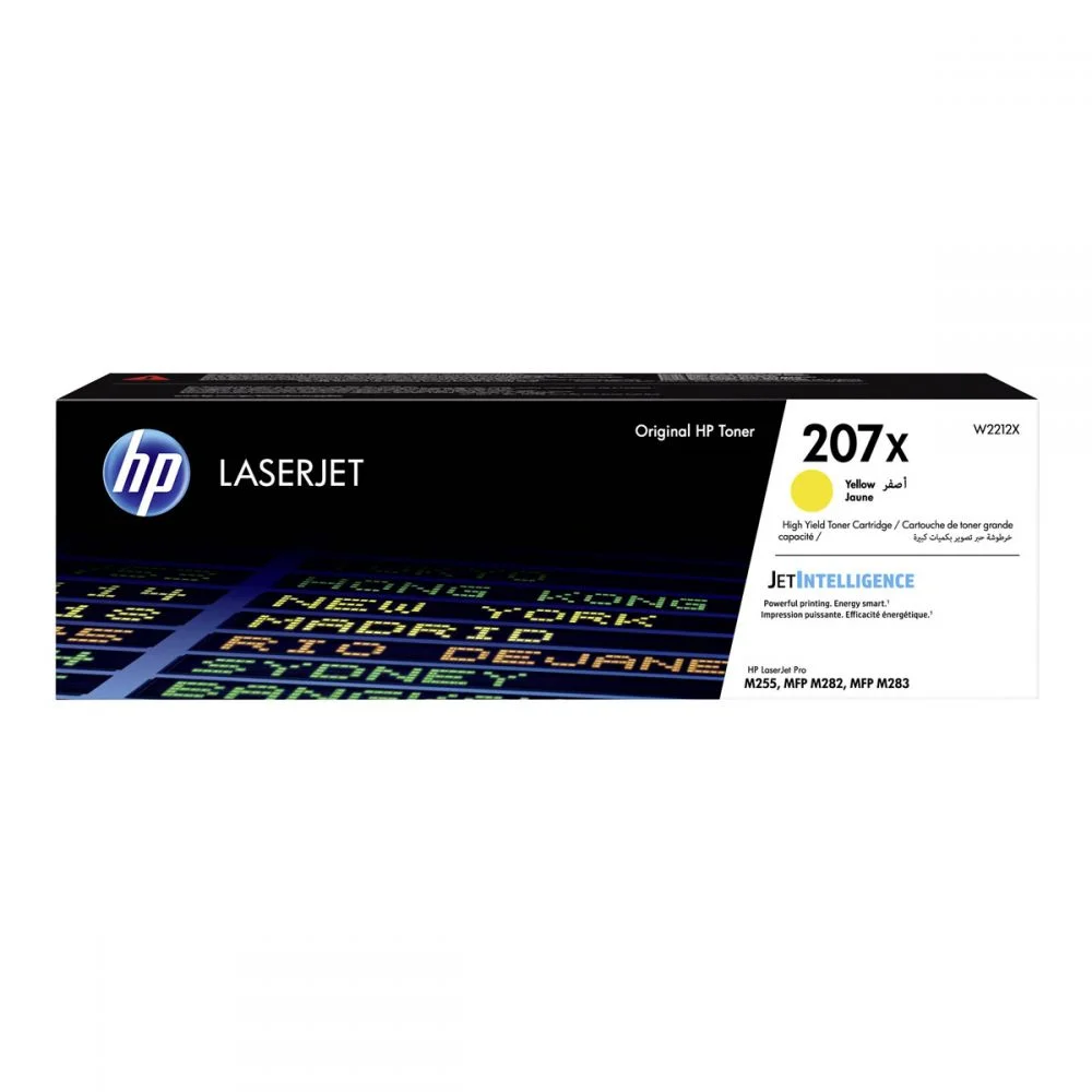 Φωτογραφία προϊόντος: Hewlett Packard HP 207X Yellow LaserJet Toner Cartridge - W2212X