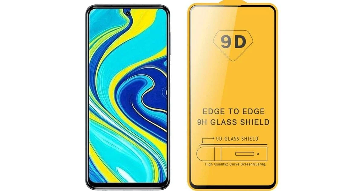 Φωτογραφία προϊόντος: 9D Full Face Tempered Glass Black (Redmi Note 9S / 9 Pro)