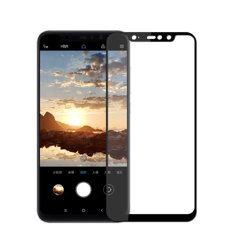 Φωτογραφία προϊόντος: 5D Full Face Tempered Glass Black (Redmi Note 6 Pro)