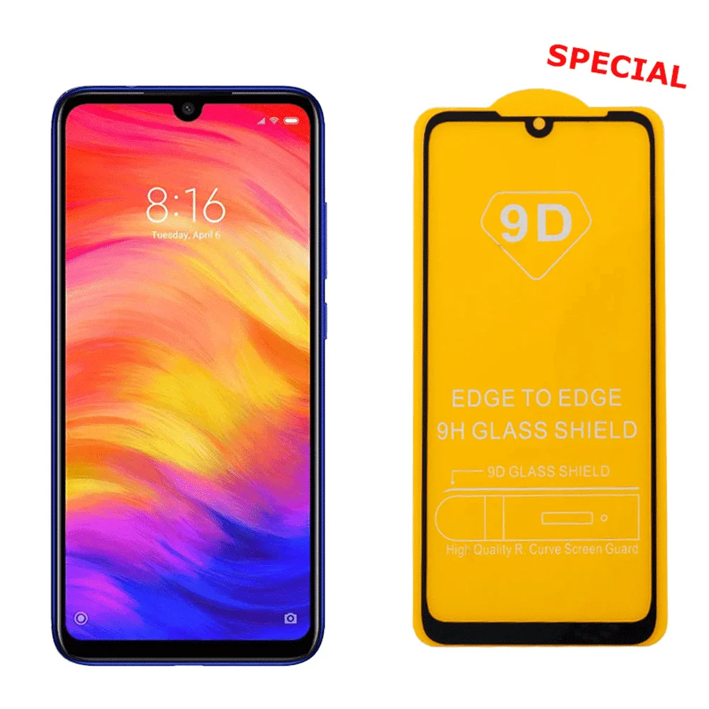 Φωτογραφία προϊόντος: 9D Full Glue Full Face Tempered Glass Black (Redmi Note 7/Note 7 Pro)