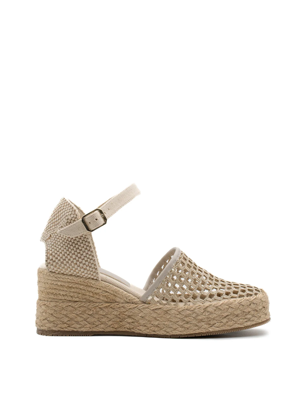 Φωτογραφία προϊόντος: Palomitas KAIA Raffia Macramé C/Ecru Sandal