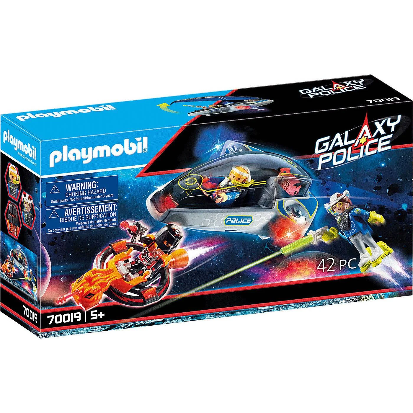 Φωτογραφία προϊόντος: 70019-Ιπτάμενο Όχημα Galaxy Police