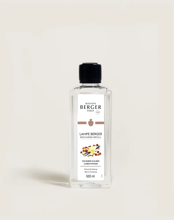 Φωτογραφία προϊόντος: Maison Berger Paris Lampe Berger Refill Υγρό Αναπλήρωσης Καταλυτικής Λάμπας Poussiere Ambre 500ml