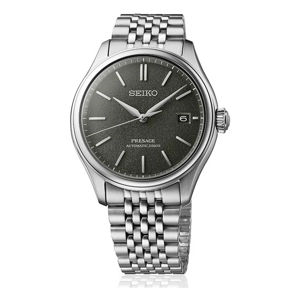 Φωτογραφία προϊόντος: SEIKO Presage Classic Series Sensaicha Automatic Silver Stainless Steel Bracelet SPB465J1