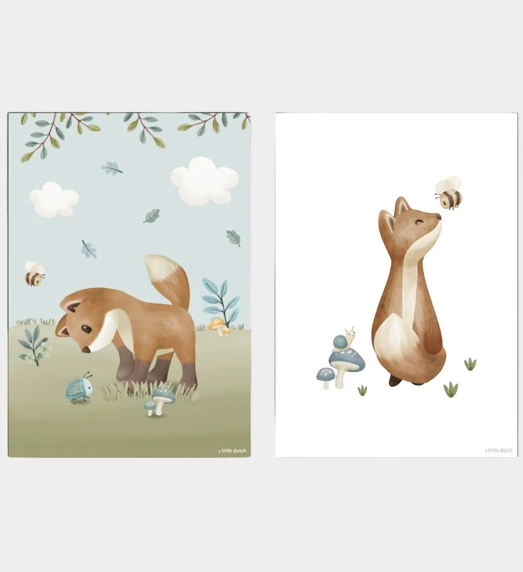 Φωτογραφία προϊόντος: Αφίσα A3 Forest Friends | Little Dutch