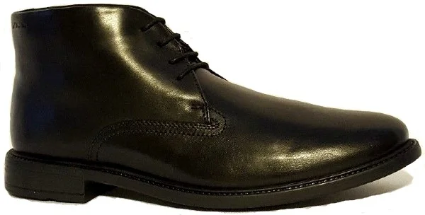Φωτογραφία προϊόντος: OEM Clarks ανδρικό δερμάτινο μποτάκι σε μαύρο χρώμα με κορδόνι και ζεστή επένδυση εσωτερικά Fawley Hi Black 20356887