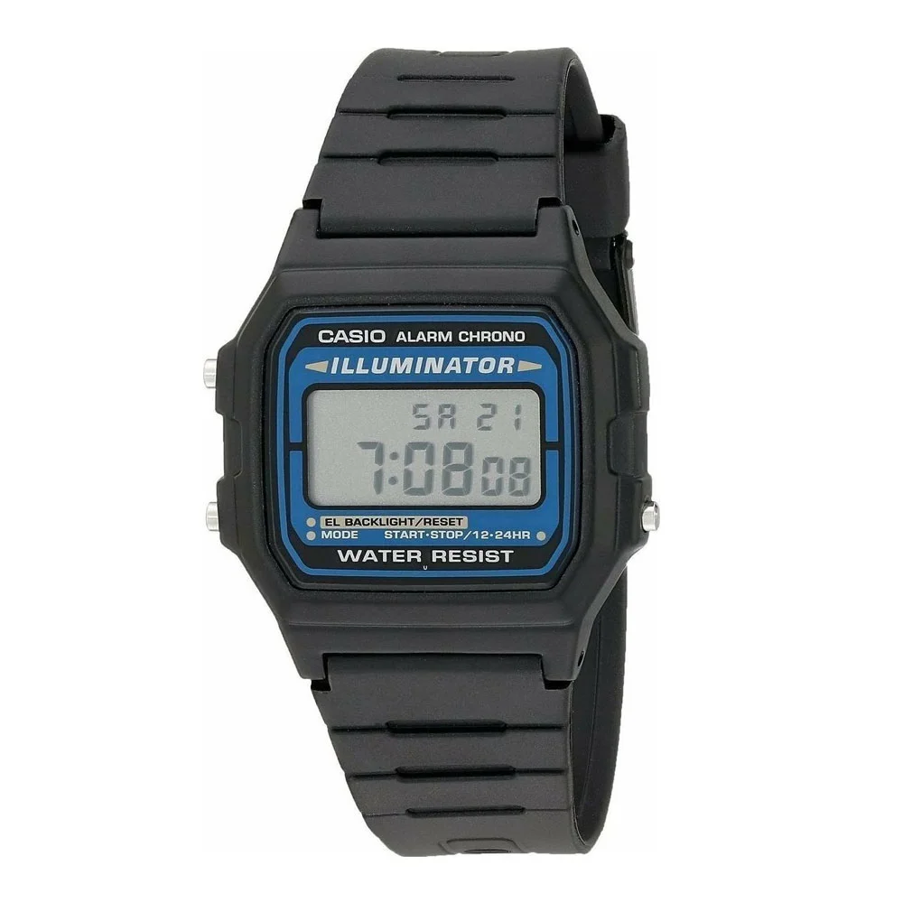 Φωτογραφία προϊόντος: CASIO Standard Black Rubber Strap F-105W-1AWYEF