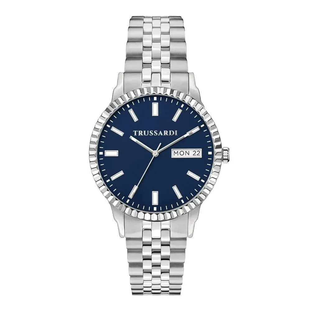 Φωτογραφία προϊόντος: TRUSSARDI T-Bent Silver Stainless Steel Bracelet R2453141011