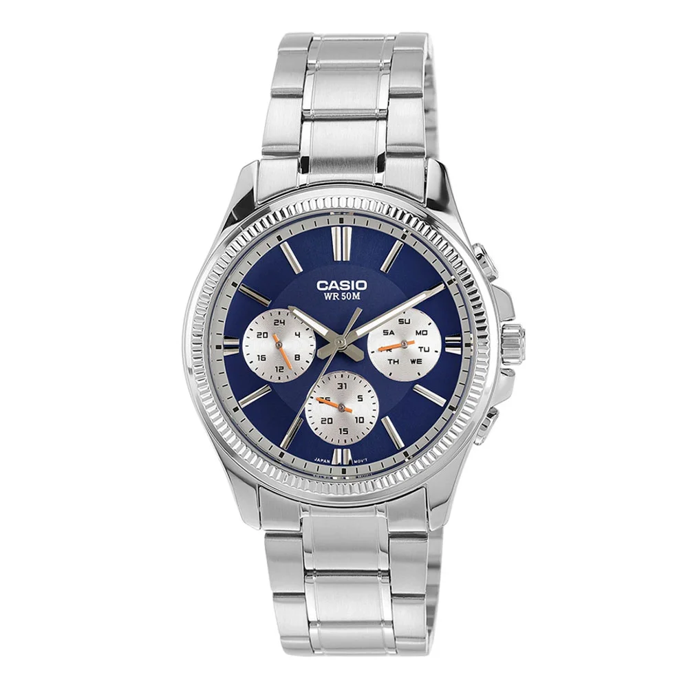 Φωτογραφία προϊόντος: CASIO Stainless Steel Bracelet MTP-1375PD-2A1VEF