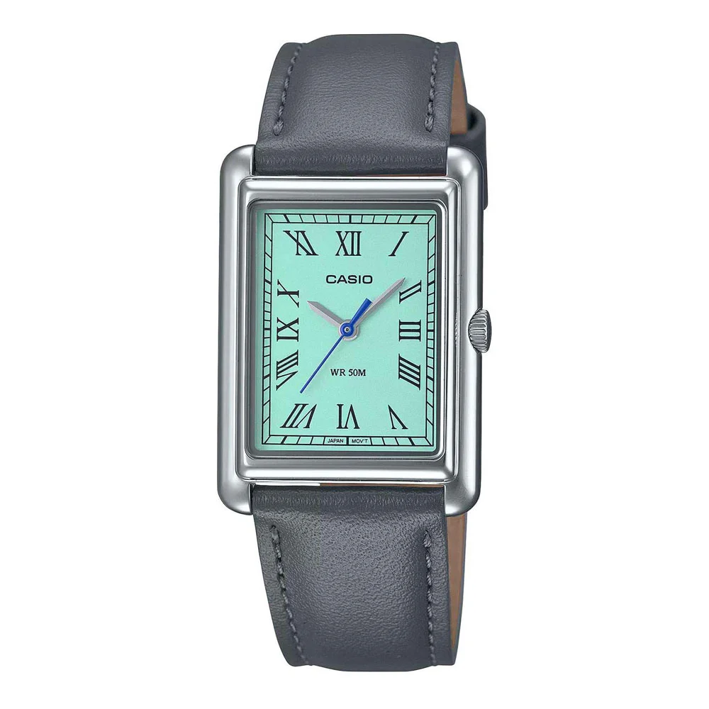 Φωτογραφία προϊόντος: CASIO Collection Grey Leather Strap LTP-B165L-2BVEF