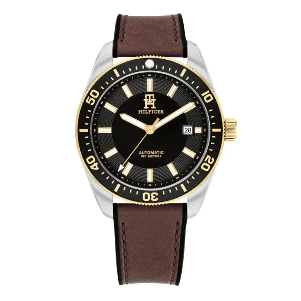 Φωτογραφία προϊόντος: TOMMY HILFIGER Sport Automatic Two Tone Combined Materials Strap 1792142