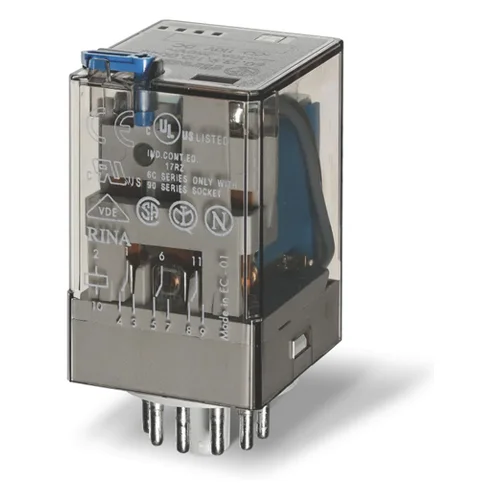Φωτογραφία προϊόντος: Ρελέ μεσαίο 11P 110V DC/AC
