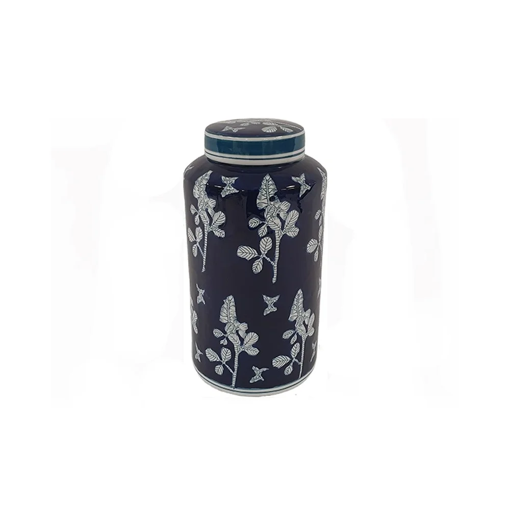 Φωτογραφία προϊόντος: Plastona Ποτίς blue porc.flower 18Χ33,5εκ.